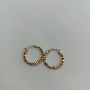 ARRACADAS PAR ORO 14 K 3,40 GRMS (SEMINUEVO)