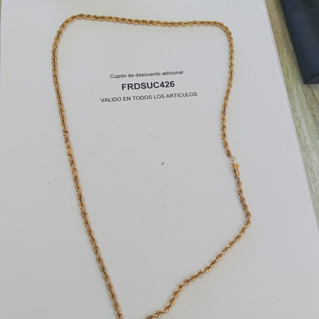CADENA ORO 14 K 31,60 GRMS (SEMINUEVO)
