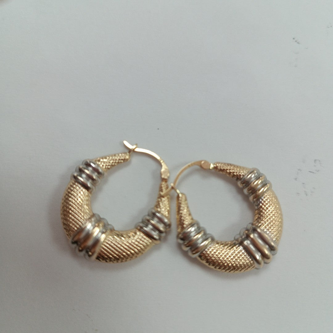ARRACADAS PAR ORO 14 K 2,80 GRMS (SEMINUEVO)