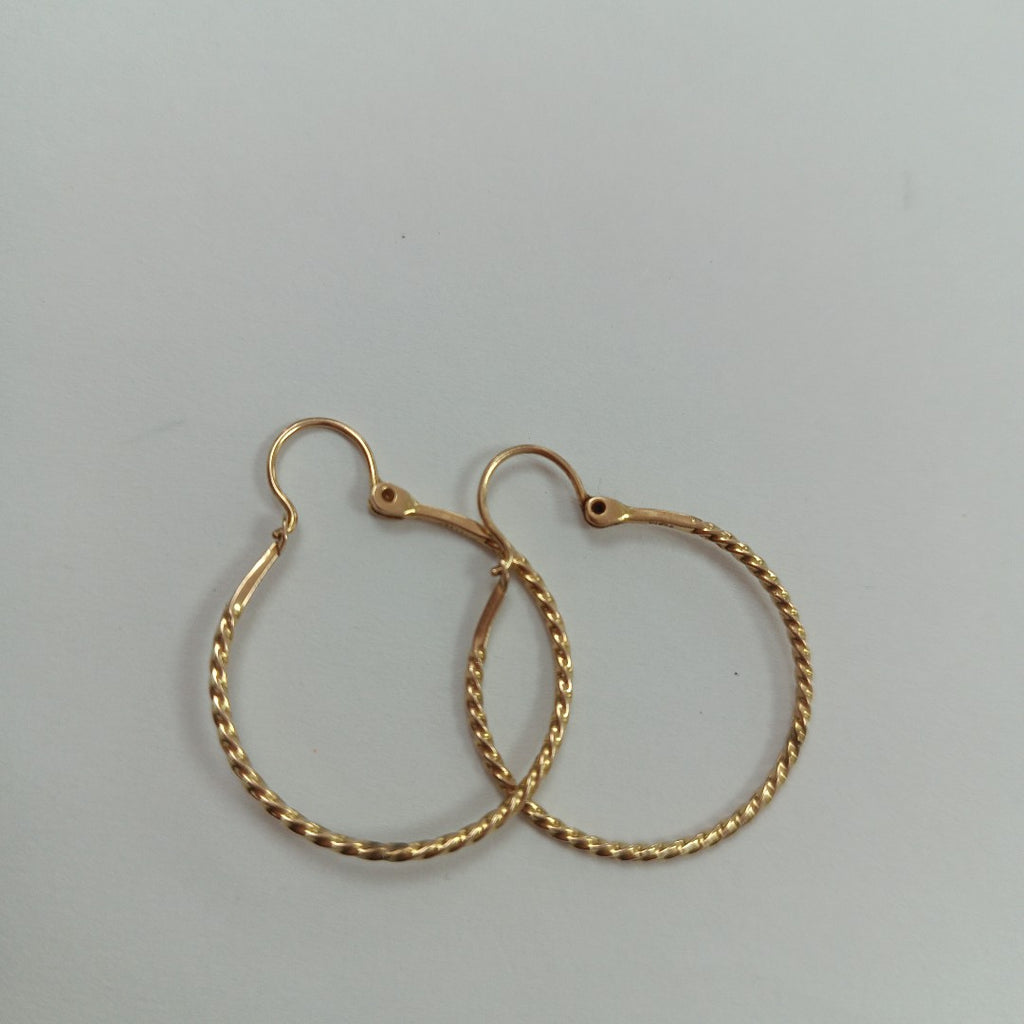 ARRACADAS PAR ORO 14 K 2,90 GRMS (SEMINUEVO)