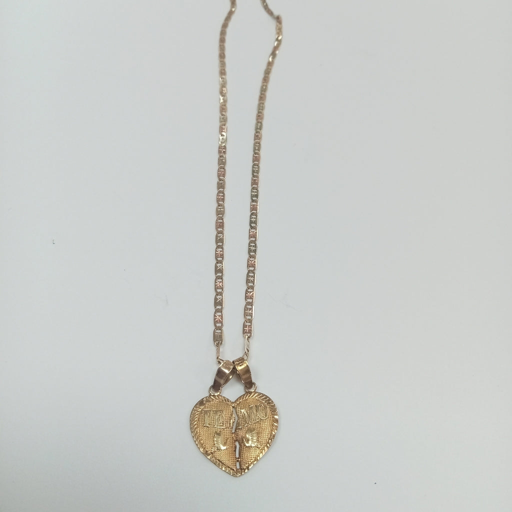 CADENA ORO, ORO COMBINADO 10 K 4 GRMS (SEMINUEVO)
