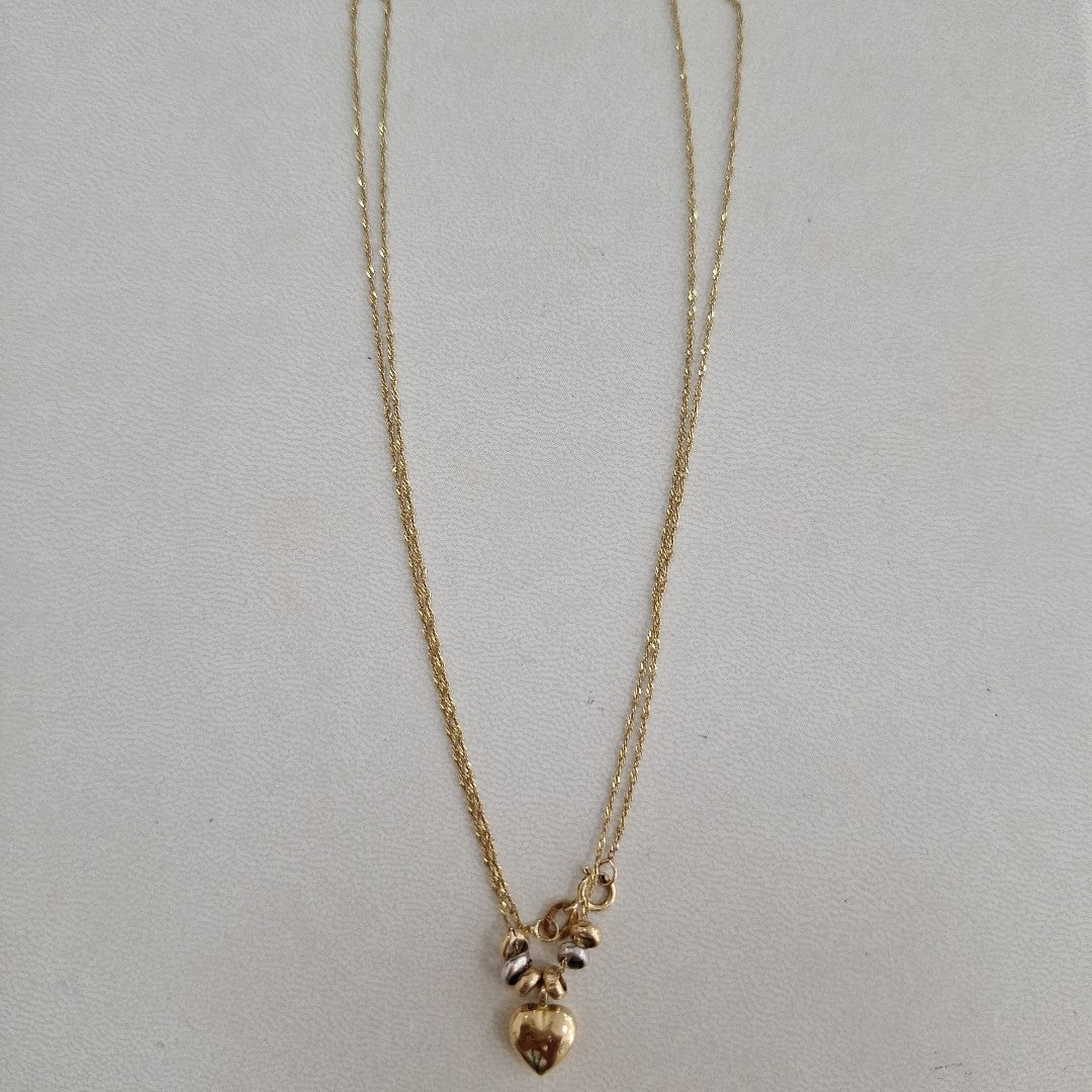 CADENA, DIJE ORO 10 K 1.3 GRMS (SEMINUEVO)