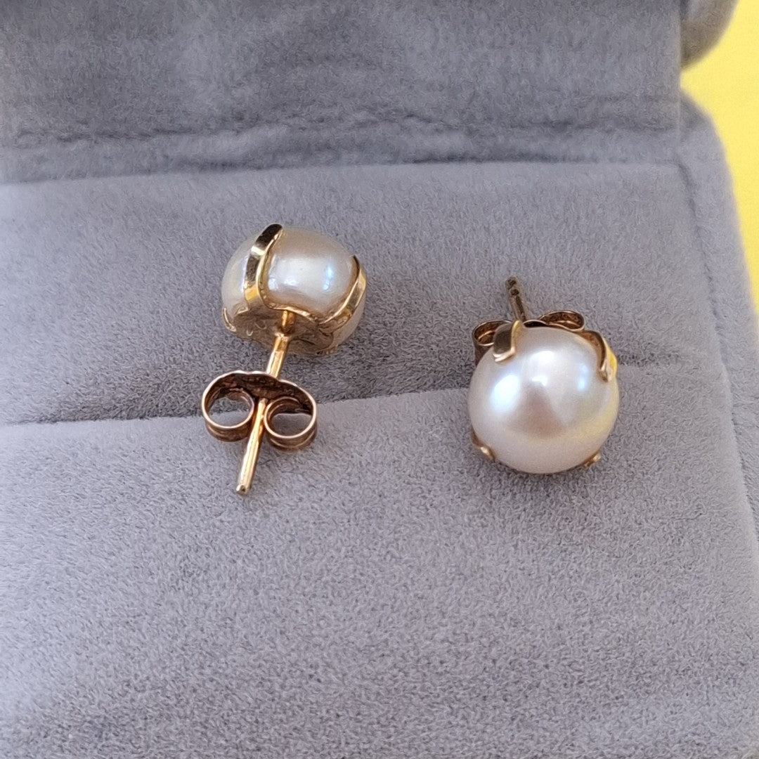 ARETES PAR ORO 14 K 2,00 GRMS (SEMINUEVO)