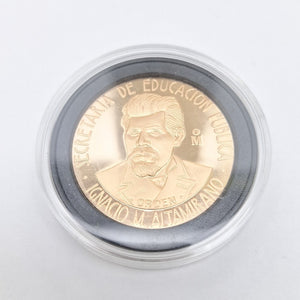 MEDALLA CONMEMORATIVA ORO 21 K 41,90 GRMS (SEMINUEVO)