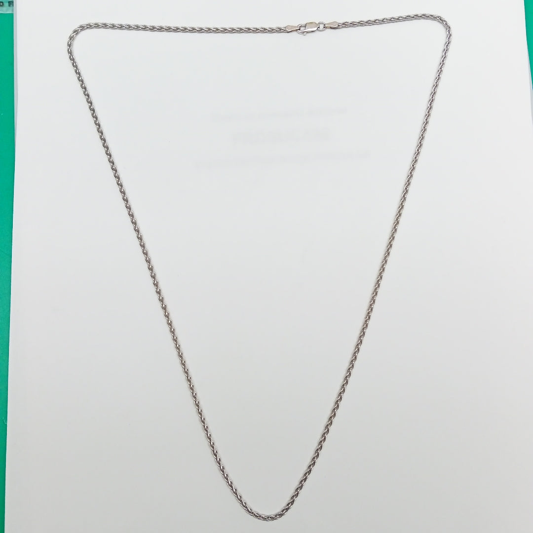 CADENA ORO BLANCO 14 K 13,00 GRMS (SEMINUEVO)