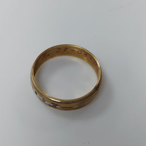 ARGOLLA ORO 14 K 3,20 GRMS (SEMINUEVO)