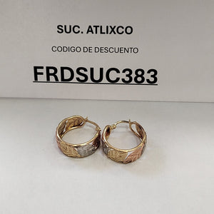 ARRACADAS PAR ORO 14 K 5,20 GRMS (SEMINUEVO)
