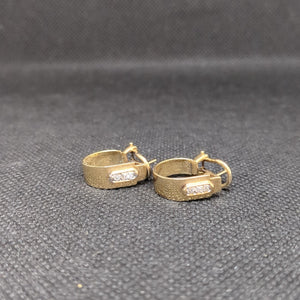 ARETES PAR ORO 14 K 6.4 GRMS (SEMINUEVO)