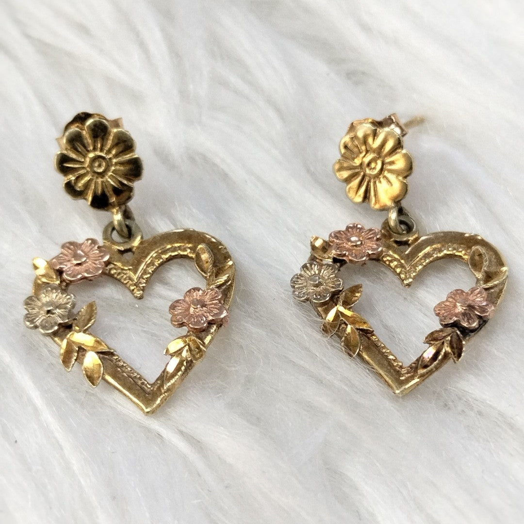 ARETES PAR ORO 14 K 3 GRMS (SEMINUEVO)