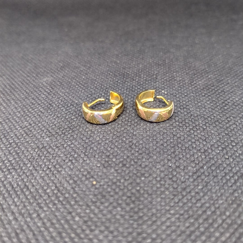 ARRACADAS PAR ORO 14 K 1,10 GRMS (SEMINUEVO)