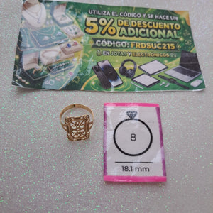 ANILLITO ORO 8 K 1.9 GRMS (SEMINUEVO)