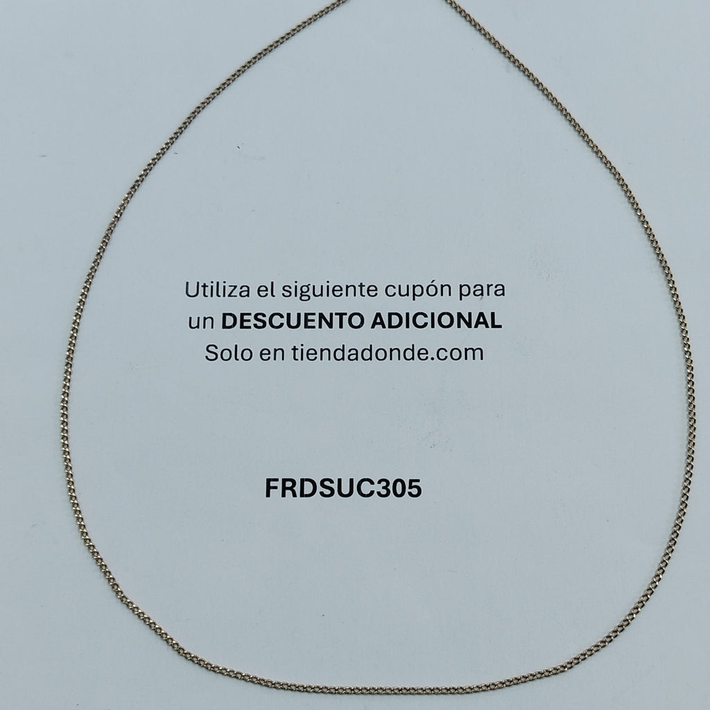 CADENA ORO 8 K 4,60 GRMS (SEMINUEVO)