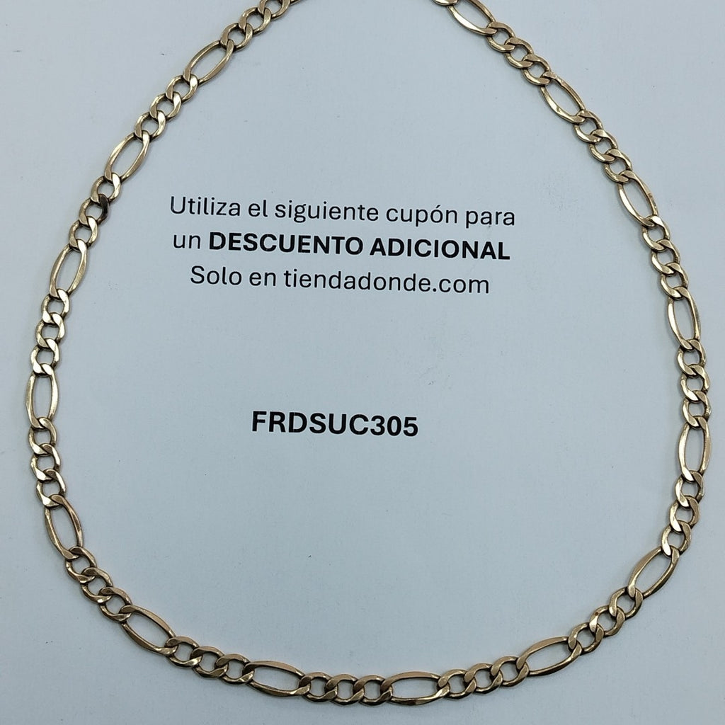 CADENA ORO 14 K 13,70 GRMS (SEMINUEVO)