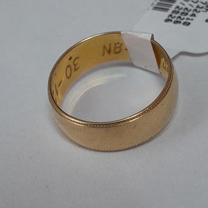 ARGOLLA ORO 10 K 2.2 GRMS (SEMINUEVO)