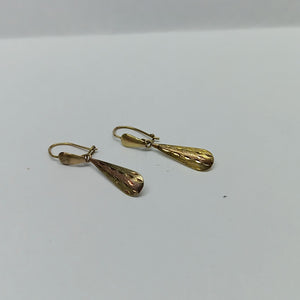 ARETES PAR ORO 10 K 0.6 GRMS (SEMINUEVO)