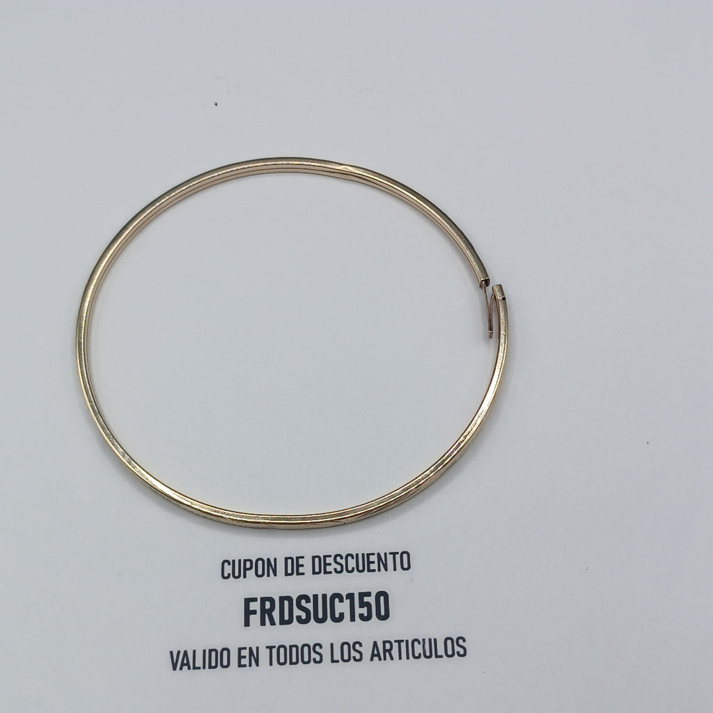PULSERA RIGIDA ORO 10 K 4.1 GRMS (SEMINUEVO)
