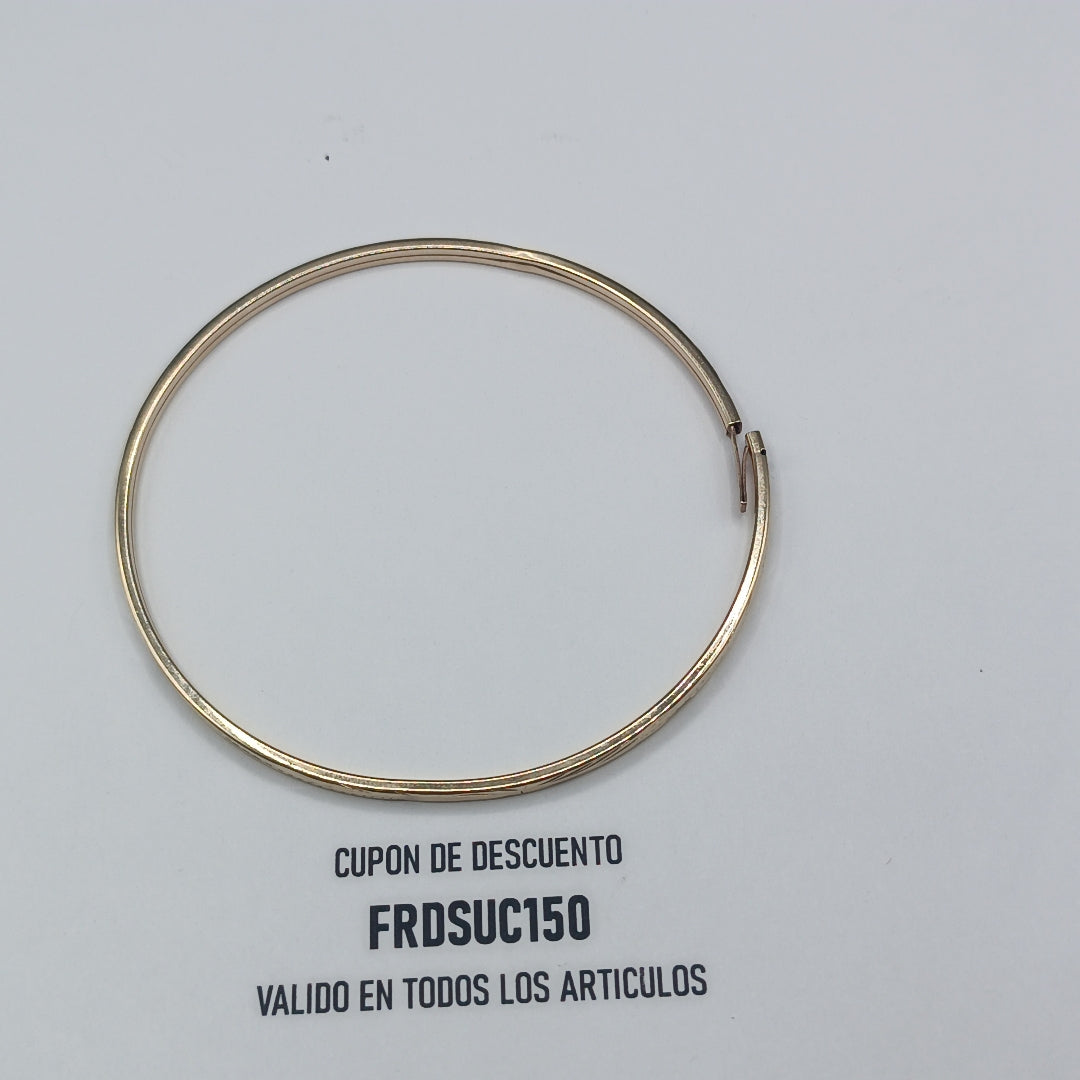 PULSERA RIGIDA ORO 10 K 4.1 GRMS (SEMINUEVO)
