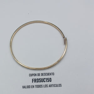 PULSERA RIGIDA ORO 10 K 4.1 GRMS (SEMINUEVO)