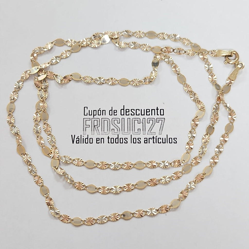 CADENA ORO 14 K 3.2 GRMS (SEMINUEVO)