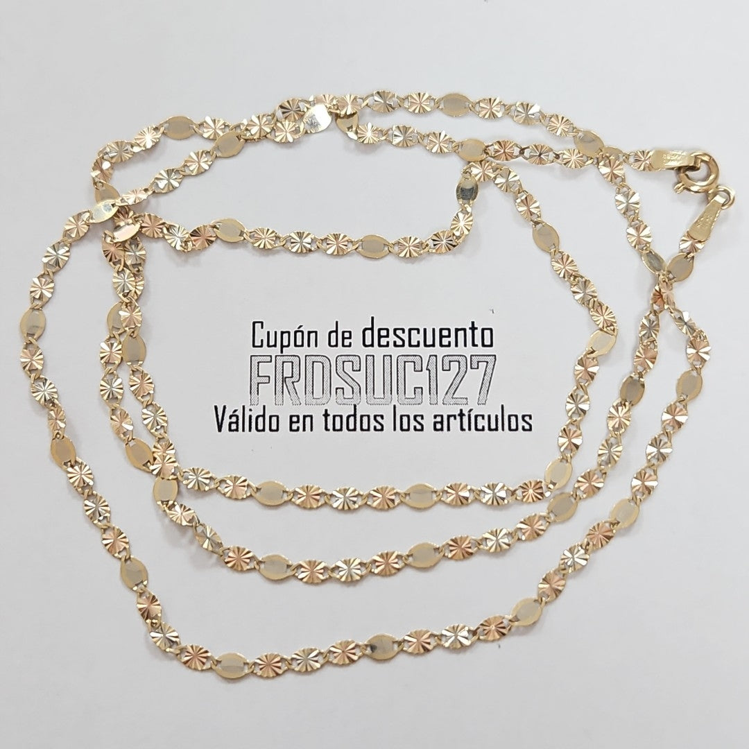 CADENA ORO 14 K 3.2 GRMS (SEMINUEVO)