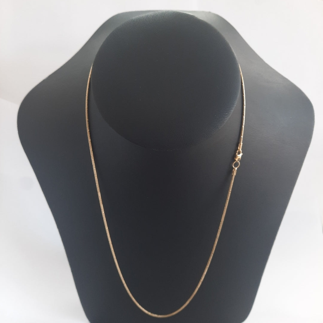 CADENA ORO 14 K 8.2 GRMS (SEMINUEVO)
