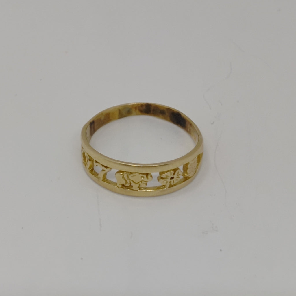 ANILLITO ORO 14 K 2 GRMS (SEMINUEVO)