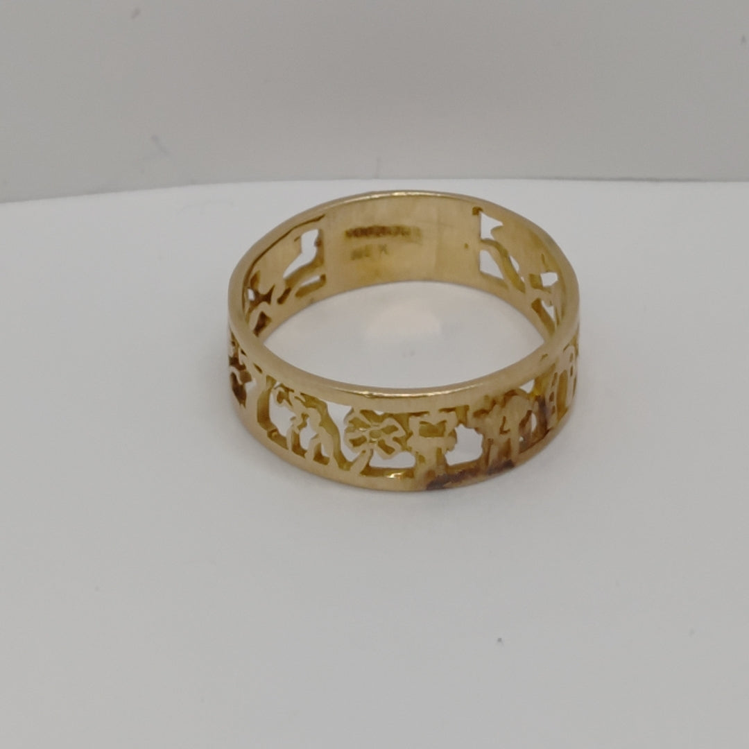 ANILLO ORO 10 K 2.7 GRMS (SEMINUEVO)