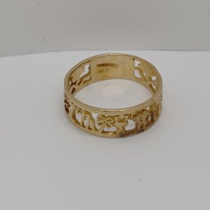 ANILLO ORO 10 K 2.7 GRMS (SEMINUEVO)