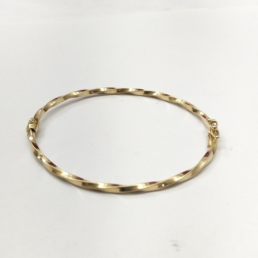 PULSERA RIGIDA ORO 14 K 2,80 GRMS (SEMINUEVO)
