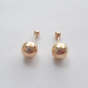 BROQUELES PAR ORO 14 K 0.4 GRMS (SEMINUEVO)