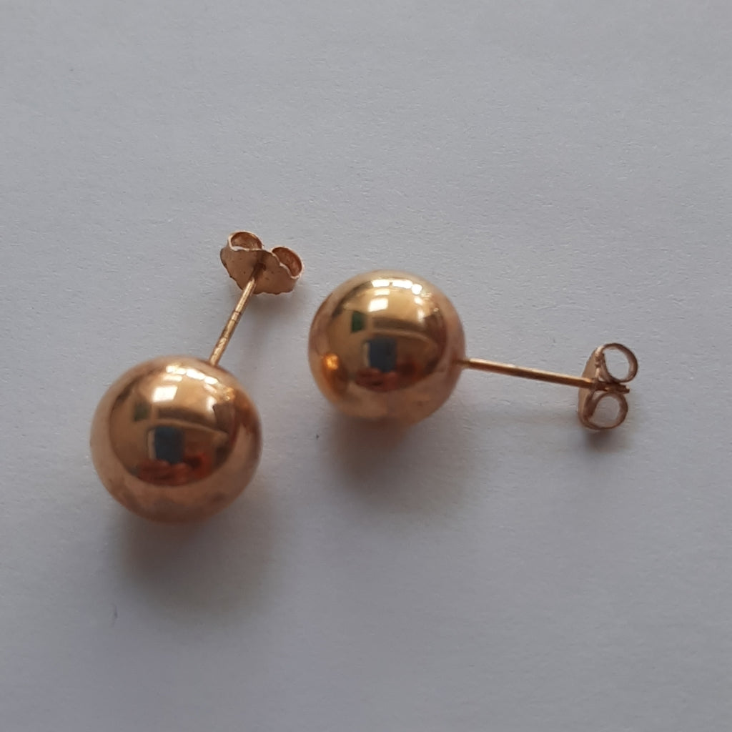 BROQUELES PAR ORO 14 K 1.3 GRMS (SEMINUEVO)