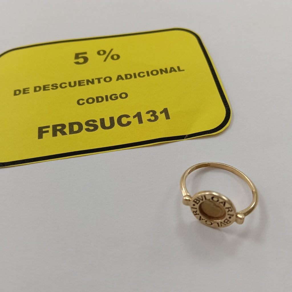 ANILLITO ORO 14 K 2.8 GRMS (SEMINUEVO)