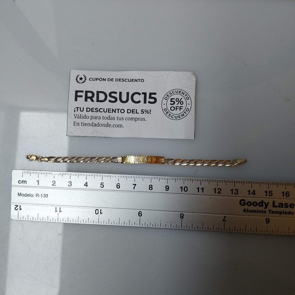 ESCLAVA ORO, ORO COMBINADO 10 K 2.4 GRMS (SEMINUEVO)