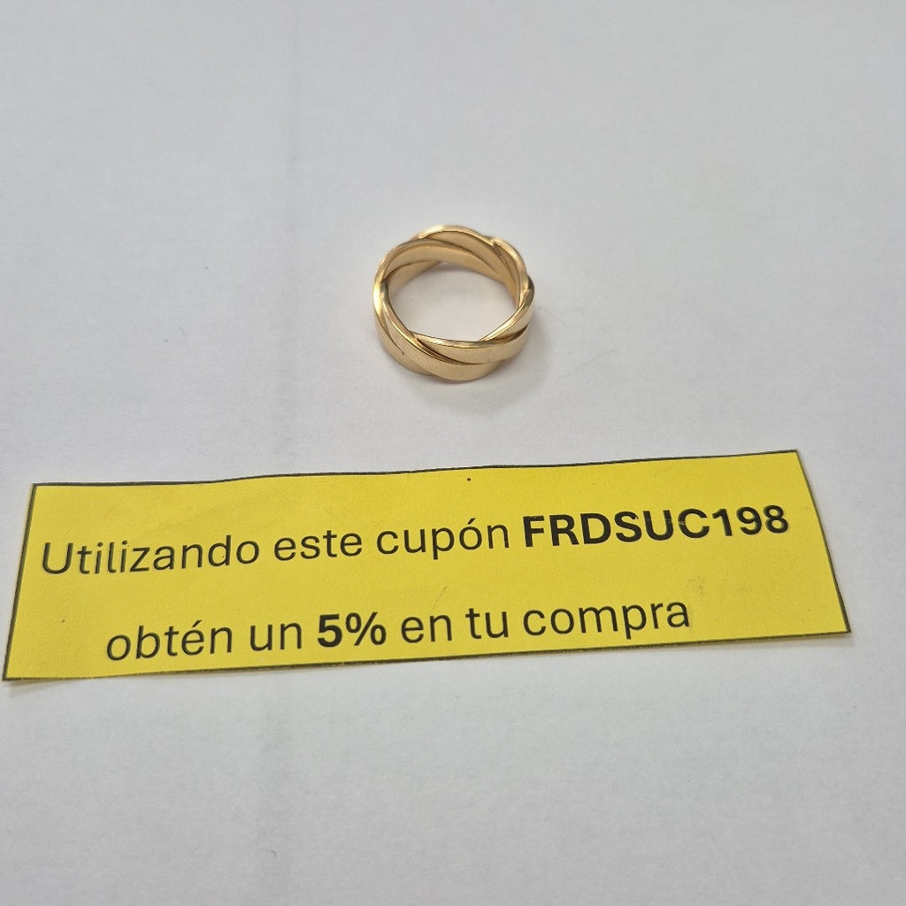 ANILLO ORO 18 K 18.8 GRMS (SEMINUEVO)