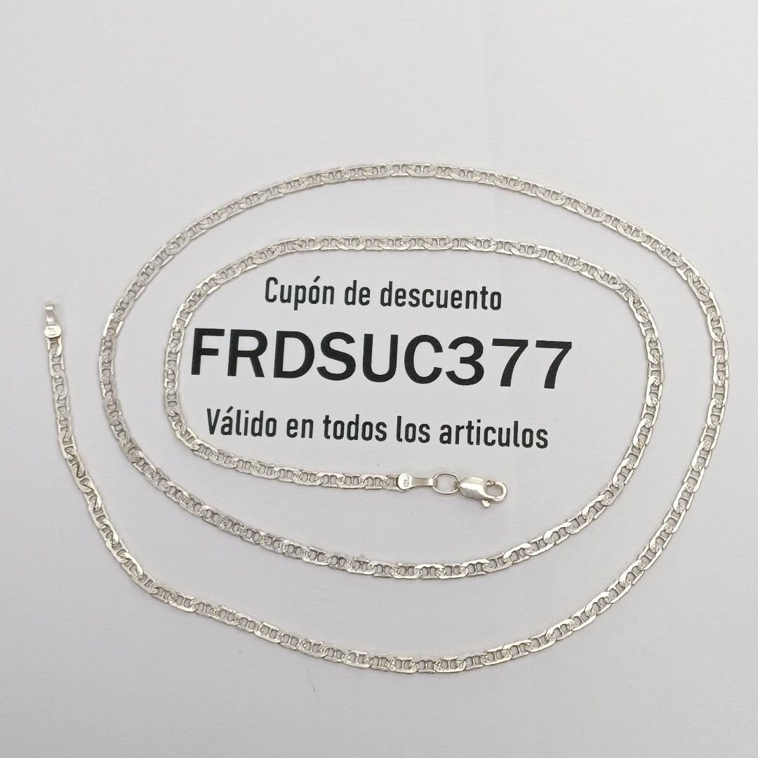 CADENA PLATA 7.4 GRMS (SEMINUEVO)