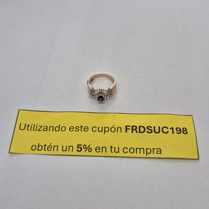 ANILLO ORO 14 K 4,60 GRMS (SEMINUEVO)
