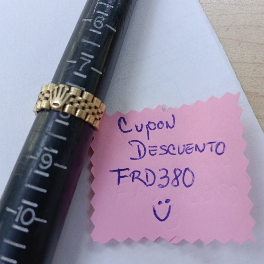 ANILLO ORO 10 K 2.2 GRMS (SEMINUEVO)