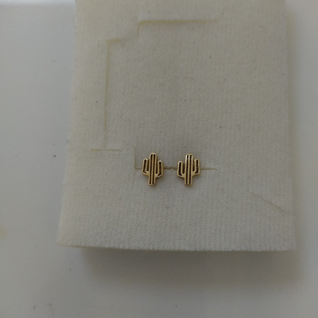 BROQUELES PAR ORO 14 K 1.1 GRMS (SEMINUEVO)