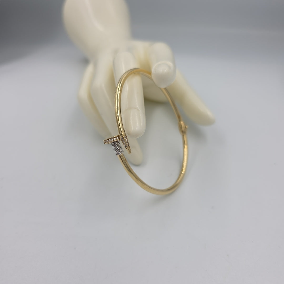 PULSERA RIGIDA ORO 14 K 7.1 GRMS (SEMINUEVO)