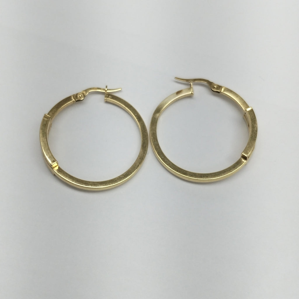 ARRACADAS PAR ORO 14 K 2.8 GRMS (SEMINUEVO)