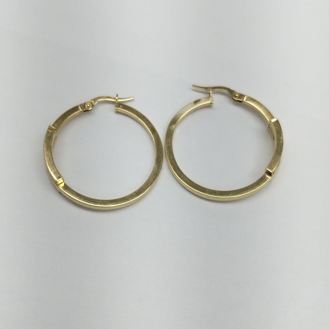 ARRACADAS PAR ORO 14 K 2.8 GRMS (SEMINUEVO)