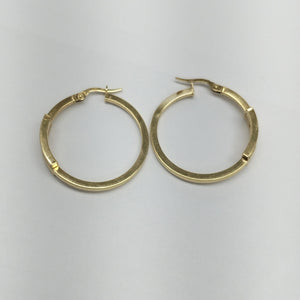 ARRACADAS PAR ORO 14 K 2.8 GRMS (SEMINUEVO)