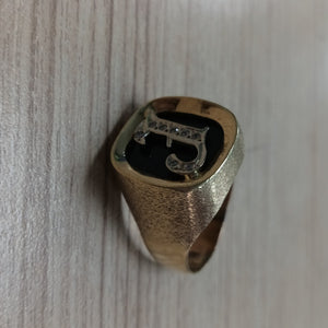 ANILLO ORO 14 K 16.2 GRMS (SEMINUEVO)