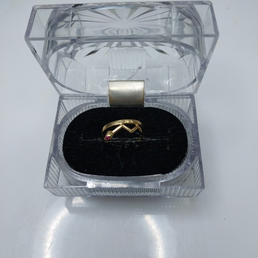 K1 1,40 GRMS 14 K IDENTIFICACIÓN ANILLO MONEDAS PESOS 50 PESOS MATERIALES (SEMINUEVO)