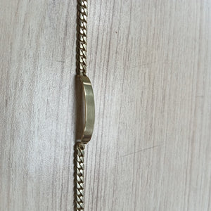 ESCLAVA ORO 14 K 22.2 GRMS (SEMINUEVO)