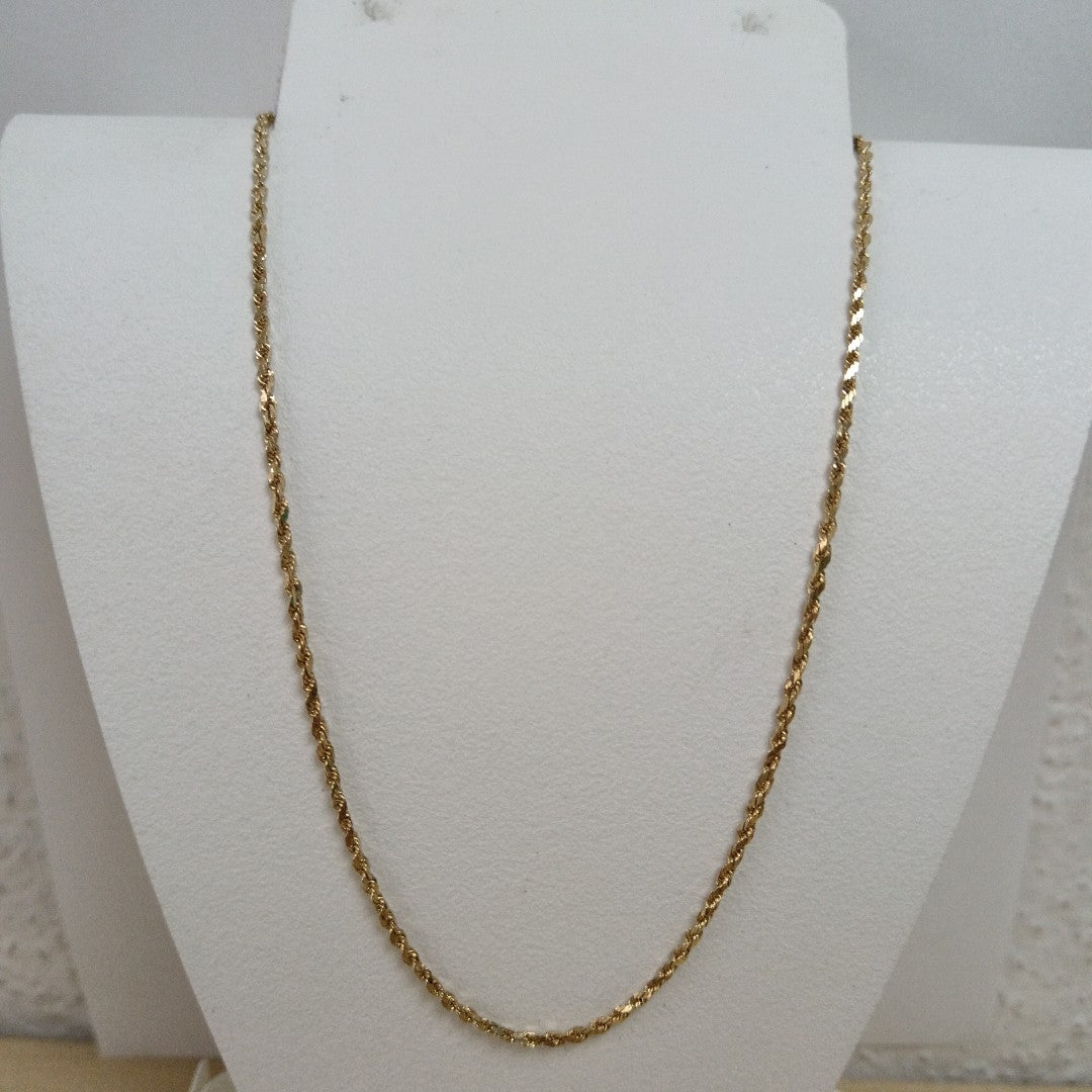 CADENA ORO 14 K 2.4 GRMS (SEMINUEVO)