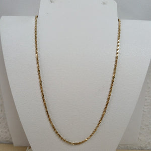 CADENA ORO 14 K 2.4 GRMS (SEMINUEVO)