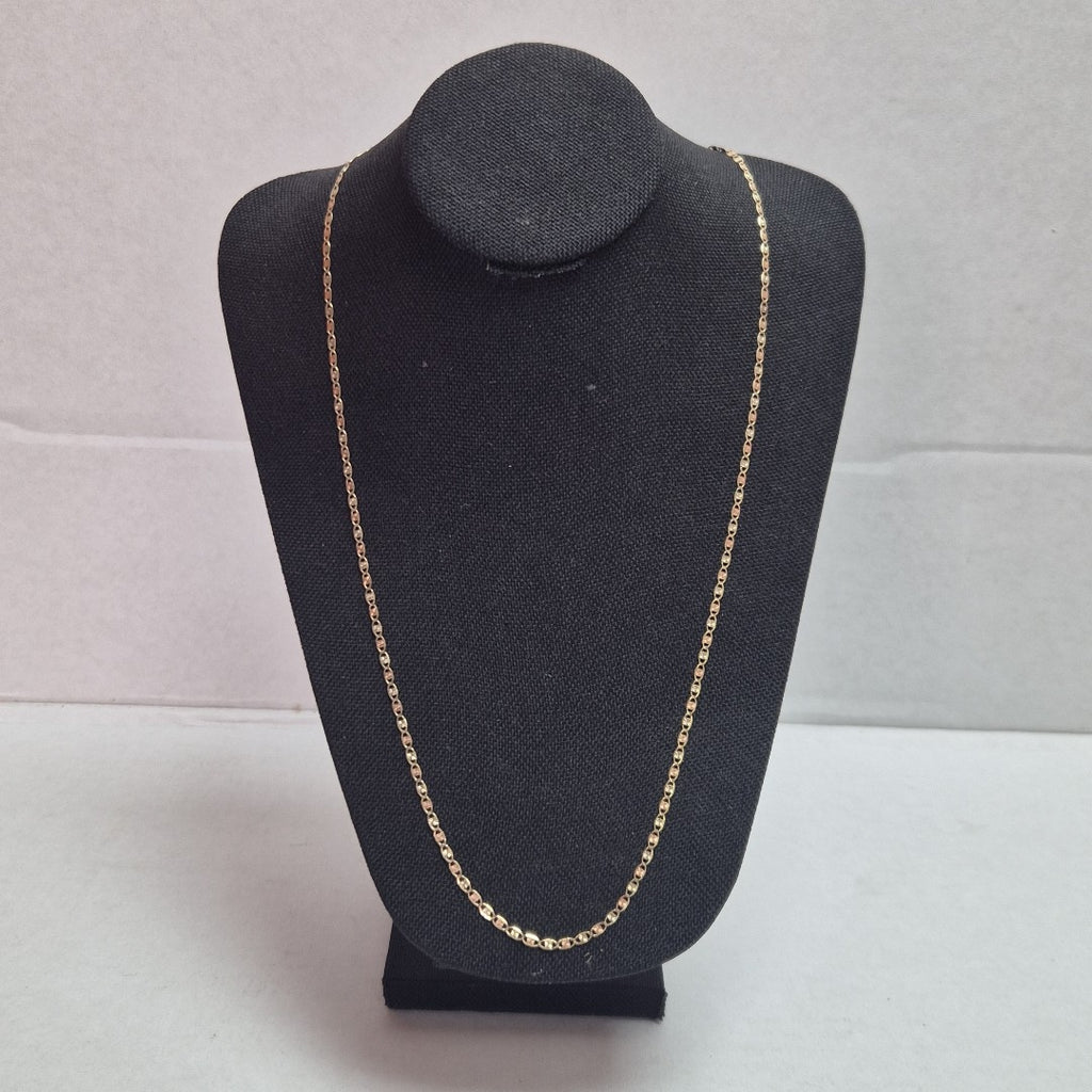 CADENA ORO COMBINADO 10 K 3 GRMS (SEMINUEVO)