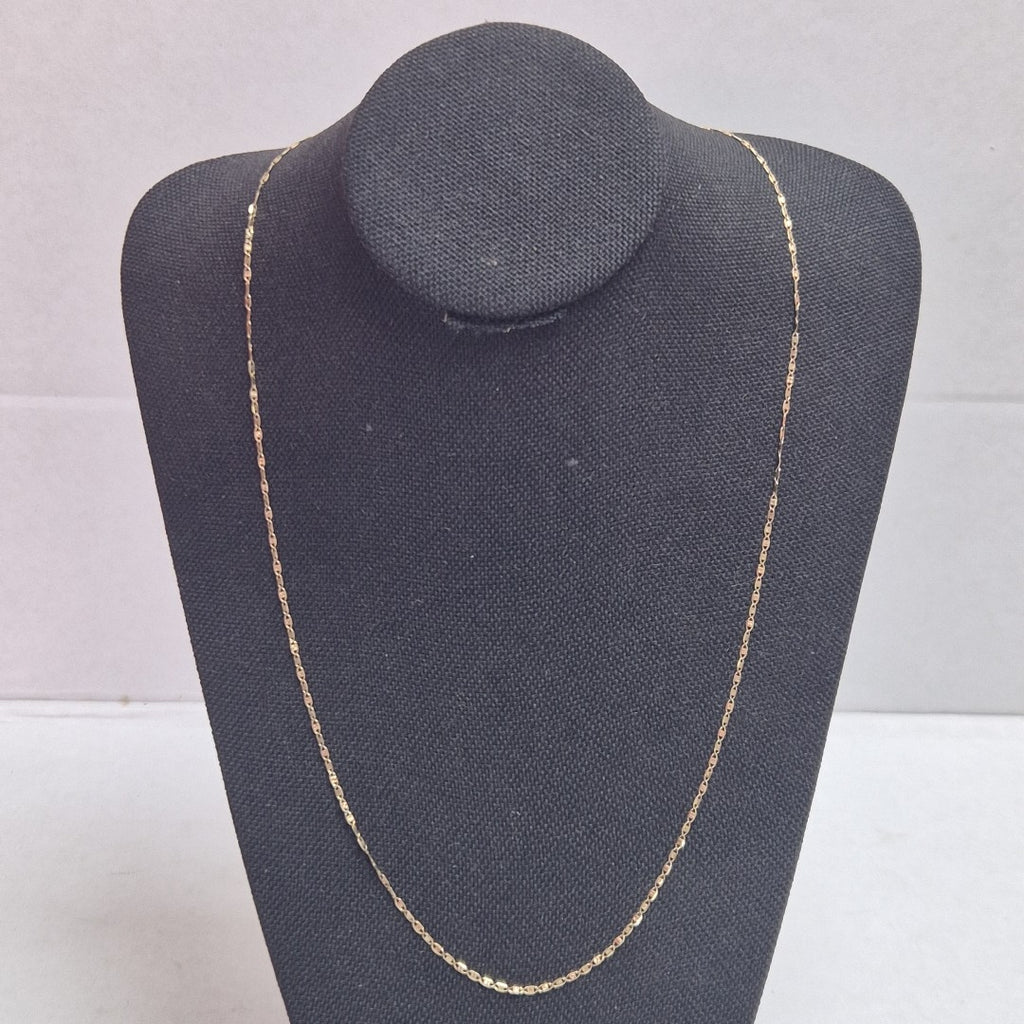 CADENA ORO COMBINADO 10 K 1.4 GRMS (SEMINUEVO)