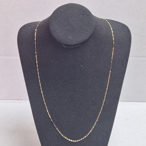CADENA ORO COMBINADO 10 K 1.4 GRMS (SEMINUEVO)